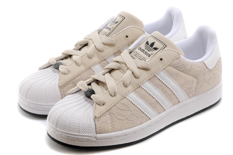 adidas superstar femme beige